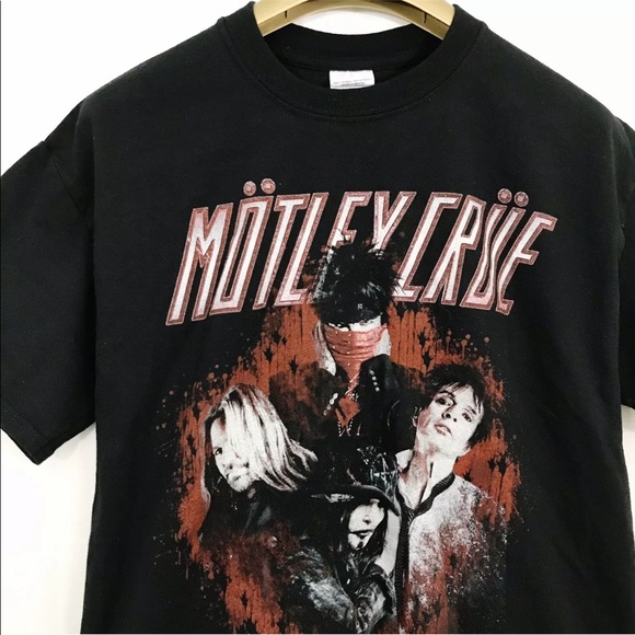 Motley Crue Other - Motley Crue Shirt North American Tour 2013 Band